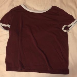 Red H&M shirt